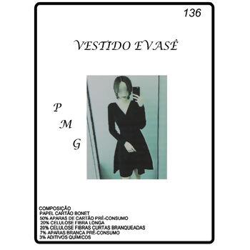 molde n136 vestido evasê